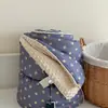 Manta de gasa de doble capa 100% algodón cálida para otoño e invierno, manta bean bean integrada lavable, manta calefactora, manta para las cuatro estaciones, manta de otoño y primavera, manta gruesa de invierno