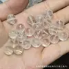 Colección de Cristal Blanco Natural, Cuentas de Calabaza, Cuentas de Flor de Maracuyá, Accesorios Artesanales, Pulseras DIY Hechas a Mano, Joyería de Moda