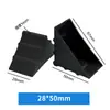 Empaque de muebles anti-colisión triángulo plástico esquina protectora plástico protectora para vidrio mármol esquina protectora de plástico esquina de plástico fabricantes