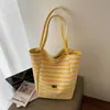 Fábrica de Bolsas Ecológicas Bolso Cruzado de Hombro de Doble Cara Estilo Coreano Rayado Personalizado Bolso de Lona Bolso de Lona Grueso de Tela de Moda Práctico