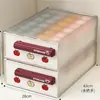 Caja de Almacenamiento de Ropa Tipo Cajón para el Hogar Gabinete de Almacenamiento de Plástico Caja Organizadora de Ropa Caja Transparente para Armario Juguetes Archivos