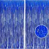Cortina de Chuva a Laser Transfronteiriça Festa de Aniversário Casamento Decoração de Palco Painel de Fundo Parede Balão Franja Cortina de Chuva Atacado