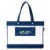 Bolsa tutorial portátil saco de classificação de assunto de malha de nylon estudantes carregando saco de livro A4 papel de teste saco de armazenamento impressão de saco de teste de gravidez