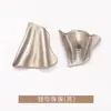 Saia Lisa Decorada com Botões de Metal Pequenos e Perfumados, Casaco, Corta-vento, Suéter, Botões de Tricô, Sensação de Alto Padrão