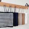 Camisola de tubo para mujer, ropa exterior de verano 2022, color sólido, combina con todo, base interior corta con almohadilla para el pecho, espalda hermosa