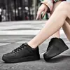 Tênis Casual Aj Air Force One Cruzamento Feminino Par Baixo Tamanho 46 Sapatos com Painel de Couro Esportivos Sapatos Brancos Tamanho Grande