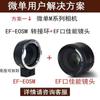 Anel Adaptador Eletrônico Automático para Câmera Mirrorless Anel de Lente Ef-Eosr Ef-Eosm Ef-Nex Gfx Fx