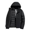Chaqueta Downstorm Tres en Uno para Mujer con Forro de Grafeno Set de Dos Piezas Impermeable Cortavientos Ropa de Senderismo y Montañismo para Hombre Estampado de Logo