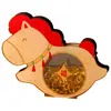 2026 Año del Caballo Decoración de Figura de Caballo para Escritorio de Empresa en Año Nuevo para el Festival de Primavera, Arreglo de Atmósfera Festiva para Sala de Estar y Mesa de Comedor
