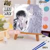 Pintura Digital DIY con Dos Protagonistas Masculinos, Pequeñas Setas Pintadas a Mano, Mercancía de Anime Cómico Coreano, Pintura Acrílica