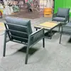Sofá Desmontable Transfronterizo Aleación de Aluminio Departamento de Ventas de Hotel y Bed & Breakfast Combinación de Silla de Mimbre para Exteriores y Mesa de Café Muebles de Jardín Impermeables