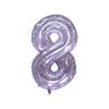 Set de globos de cristal gelatina popular al por mayor transfronterizo de 32 pulgadas 40 pulgadas versión estadounidense de cuerpo delgado de película de aluminio globo digital