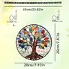 Decorações de Janela Coloridas Vibrantes Dança da Borboleta de Primavera Nova Transfronteiriça Filme Acrílico Colorido 2D Decorações de Varanda Adereços