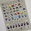 Lindas Pegatinas para Uñas de Crayon Shin-Chan 5D Estampadas Estéreo Animación Japonesa Pegatinas de Arte para Uñas Shin-Chan Accesorios Estilo Ca