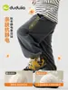 Pantalones Infantiles de Dudu Otoño Nuevo Estilo Pantalones Deportivos para Niños Pantalones Casuales para Bebés y Niños Pantalones Jogger para Niñas con Forro Polar