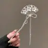 Horquilla Nuevo Estilo Chino Nicho de Alta Gama para Mujer Estilo Antiguo Horquilla para el Cabello Hanfu Parte Trasera de la Cabeza Horquilla Adorno para el Cabello de Perlas