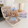 Set de ropa para muñeca Labubu de barbería retro, incluye ropa, sombreros y vestidos, compatible con muñecas Labubu de primera, segunda y tercera generación, e incluye atuendos de repuesto