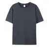 Camiseta de Algodón Peinado de 200 g con Diseño Personalizado e Impresión de Logo, Uniforme Corporativo de Manga Corta, Camisa Cultural, Uniforme de Clase, Ropa para Fiesta, Hecho a Medida