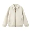 Ropa para Hombre Jie Zhan Chaqueta Corta de Capa de Aire de Lyocell 25 Otoño e Invierno Americana Cleanfit Normcore Chaqueta de Trabajo