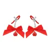Dropshipping Braçadeiras de mamilo SM com laço, pata de gato e sino, braçadeiras de mamilo provocantes vestíveis para mulheres, braçadeiras invisíveis para sair