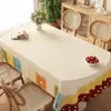 Toalha de Mesa Impermeável e à Prova de Óleo, Sem Lavagem, Novo Modelo 2026, Protetor Retangular Dopamina para Mesa de Jantar, Toalha de Mesa para Mesa de Centro de Sala de Estar