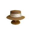 Sombrero de paja de ala corta con diseño de lunares estilo francés para mujer, estilo vacacional de verano, sombrero de protección solar para la playa, hace que la cara se vea más pequeña, sombrero de sol versátil