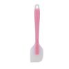 FDA silicone integrado raspador translúcido tamanho pequeno creme manteiga queijo raspador bolo espátula utensílios de panificação