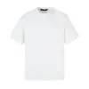 Top Casual de Algodón Espacial de Color Sólido Suelto de Verano Americano 280g Manga Corta Joker Juventud Algodón Nueva Tendencia