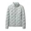 Chaqueta de Trabajo de Invierno de Alta Gama Transfronteriza Chaqueta de Plumas Juvenil Pluma de Pato Blanca Chaqueta Ligera de Plumas para Hombre Hecha a Medida