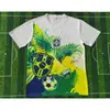 Serie Especial de Uniformes de Fútbol para Adultos de Manga Corta de Jersey Brasileño al por Mayor