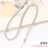 Cordón para Lanyard de Joyería de Oro de Alta Gama DIY Brújula de Ocho Tesoros Hebilla de Paz de Oro Cordón para Collar Venta al por Mayor Cordón con Colgante de Nuevo Estilo Chino