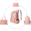 Mochila de Viagem Dobrável Bolsa de Pele Personalizada Mochila Leve para Esportes ao Ar Livre Caminhada Bolsa de Viagem com Impressão de Logo