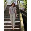 Un Conjunto Completo de Trajes de Dos Piezas de Manga Corta Chic, Elegantes, a la Moda y Casuales para Mujer en Verano