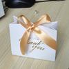 Rosa Estampado en Caliente Creativo Europeo Boda Caja de Dulces Bolsa de Frutas Granuladas Caja de Regalo Caja de Dulces de Boda Bolsa de Dulces de Boda Al por Mayor en Stock
