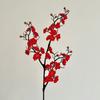 Simulación ramas de flor de ciruelo flor de membrillo de invierno flor de plástico ramo falso decoración china para el hogar decoración de jarrón para sala de estar venta al por mayor de fábrica