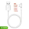 Cable de Carga Magnética USB 2.84/4.0/7.62/2.5/3.5 Watch 2/4 Pines Pin Pogo Cable de Carga Magnética