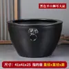 Tanque Cerâmico para Peixe Dourado Koi Tamanho Extra Grande Portão de Pátio Mar Tanque Grande de Lírios d'Água Tanque de Lótus Tanque de Água Grande Antigo