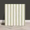 Comercio exterior transfronterizo fábrica venta al por mayor paneles de rejilla para decoración de paredes papel tapiz autoadhesivo paneles de pared de fondo 3D pegatinas de pared impermeables