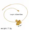Brincos e Anéis de Aço Inoxidável com Ouro 18K Transfronteiriços para Mulheres, Brincos Grandes de Flor com Design de Nicho, Conjunto de Joias que Não Desbota