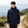 Invierno Nuevo Estilo Stock de Fabricante Disponible Personalización por Foto Exterior Cortavientos Impermeable Tres en Uno Conjunto de Dos Piezas