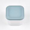 Lonchera, Lonchera de Silicona, Apta para Microondas, Caja de Frutas para Exteriores, Caja Conservadora de Frescura, Lonchera Sellada de Silicona de Grado Alimenticio