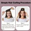 Rizador de Pelo Transfronterizo Perezoso Sin Calor para Mercados Europeos y Americanos, No Daña el Cabello, Olas Grandes de 3 cm Aptas para Dormir, Diseño Sencillo con Gancho, Venta al por Mayor desde el Fabricante