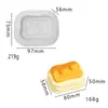 Molde Squishy Dibujo Animado Juguete de Moda Muñeca Alivio del Estrés Juguete Realista de Comida Malvavisco DIY Molde Squishy de Silicona