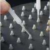 Desatascador de Orificios de Ducha, Anti-Obstrucción de Orificios de Teléfono Móvil, Cepillo para Limpieza de Ranuras de Grifo de Baño, Cepillo para Boquilla, Mini Cepillo de Limpieza