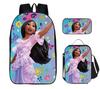 2021 Nueva Mochila Escolar Mágica Full House para Estudiantes Mochila de Poliéster Mochila Creativa Cómoda Bolso Estampado Estuche para Lápices