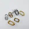 Hebilla de Cinturón para Mujer DH1.5cm Cabezal de Repuesto para Cinturón Hebilla de Placa Lisa Accesorios para Cinturón Redonda Chapado en Oro Plata en stock