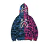 Sudadera Casual con Cremallera de Talla Europea para Pareja de Moda, Sudadera con Capucha Estampado Camuflaje Cos Personalizada Full-Zip