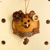 Pingente de boneca de vagem de soja de rattan de Yunnan, decoração de carro, mercadoria de barraca cultural e criativa feita à mão DIY de área cênica de Yunnan