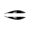 Adequado para BMW Série 3 GT F34 2013-2020 sobrancelha do farol dianteiro adesivo de carroceria modificação externa