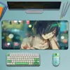 Alfombrilla de Ratón Grande Anime Tokyo Ghoul Venta al por Mayor Dropshipping Bloc de Notas Suministro Directo de Fábrica Borde Engrosado Alfombrilla para Teclado